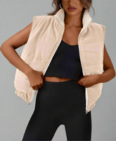 Varm väst i lammull