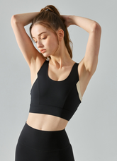 Höghå llfast sport-bh