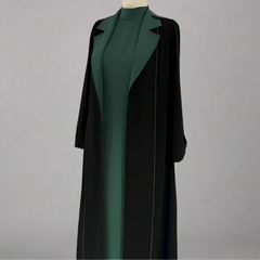 Mode lång cardigan trenchcoat