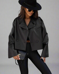 Skinnjacka i retrodesign