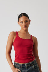 Classic ribbed tank top