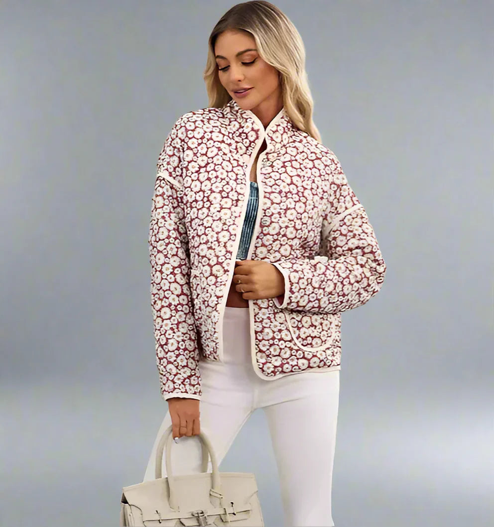 Rachael blommig jacka