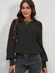 Varm stickad tröja Melisa