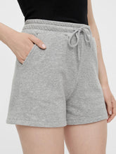 Soft sweat shorts with drawstring