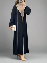 Mode lång cardigan trenchcoat