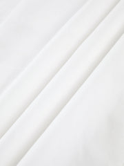 White flowing midi skirt