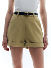 Olive green shorts