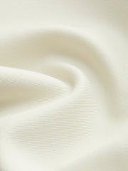 High-waisted flared mini skirt