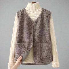 Klassisk varm ullväst