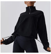 Sportig blus med justerbar midja