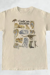 Cool vintage cats t-shirt