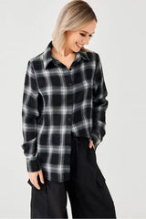 Alexis plaid shirt
