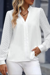 Esme V-neck blouse