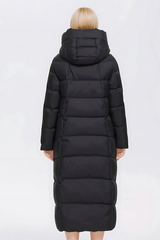 Valeria long zippered coat