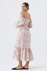 Lilith chiffon corset dress