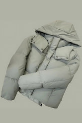Casual quilted winter jacket