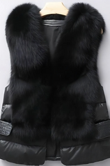 Calypso winter jacket with fox fur