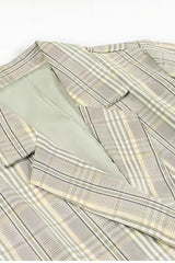 Felicity plaid blazer