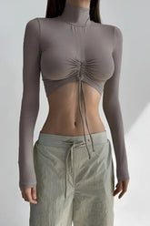 Navira dressy crop top