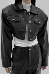 Arabella leather jacket