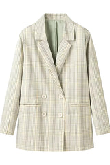 Felicity plaid blazer