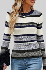 Luxanne striped sweater