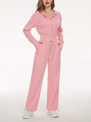 Hoodie and wide pants set