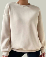 Chicago sweatshirt with ribbed edges