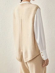 Cardigan stickad tröja