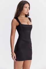 Korsett miniklänning