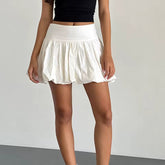 Mini puffy skirt