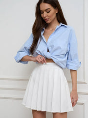 Pleated tennis skirt