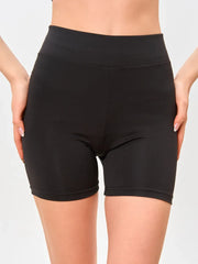 Black cycling shorts