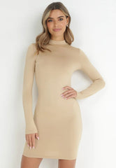 Long sleeve mini dress