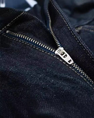 Dark blue denim jacket