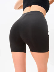 Black cycling shorts