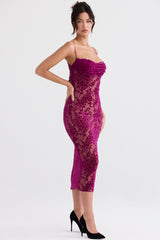 Tranbär transparent miniklänning