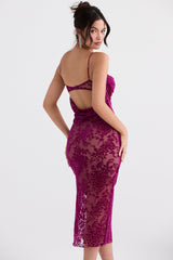 Tranbär transparent miniklänning