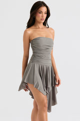 Smokey asymmetrisk miniklänning