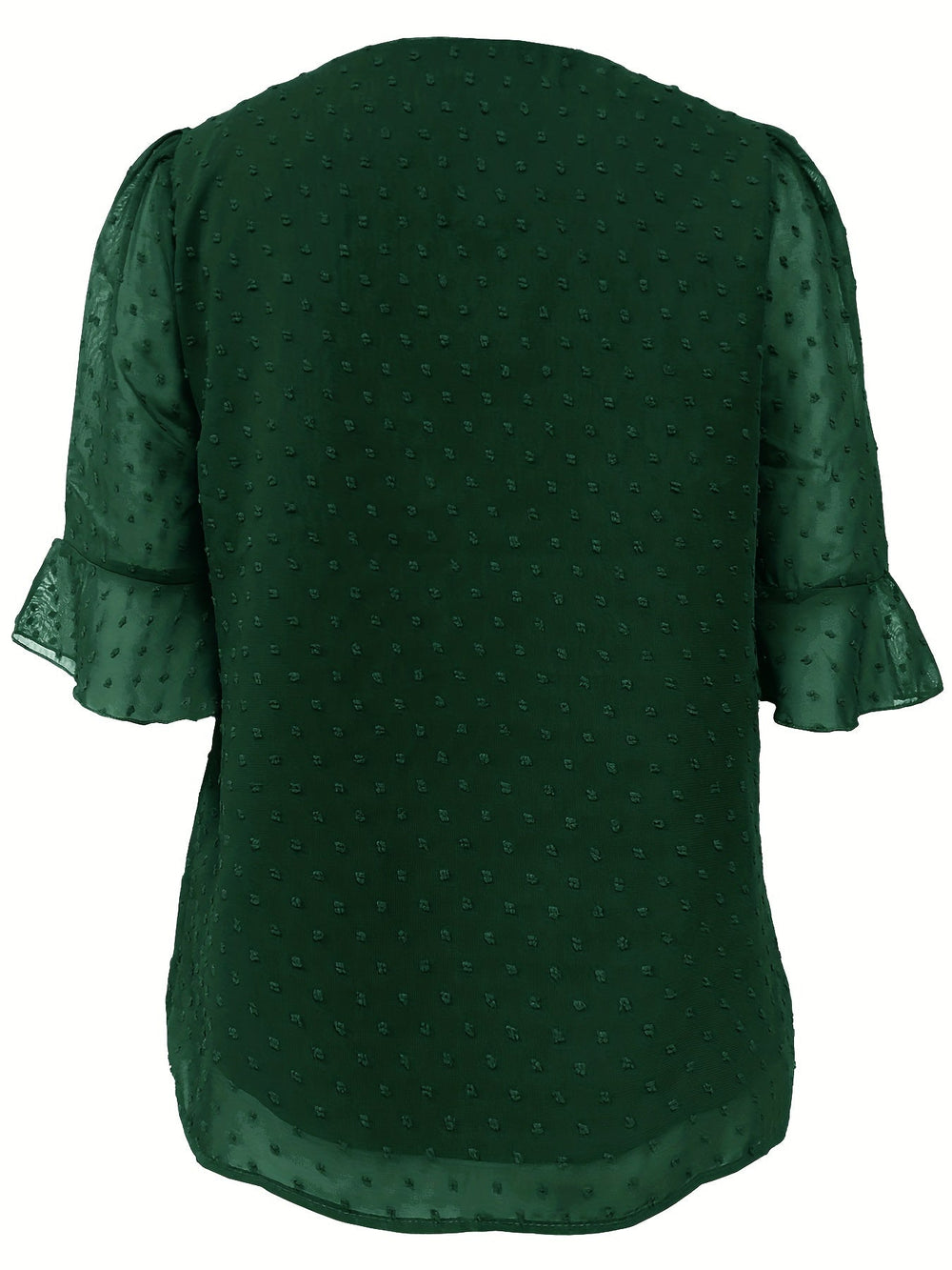 Lös blus med låg ärm