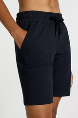 Unisex relaxed fit drawstring shorts