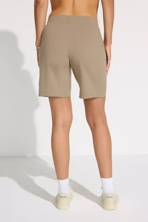 Unisex relaxed fit drawstring shorts