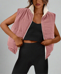 Varm väst i lammull