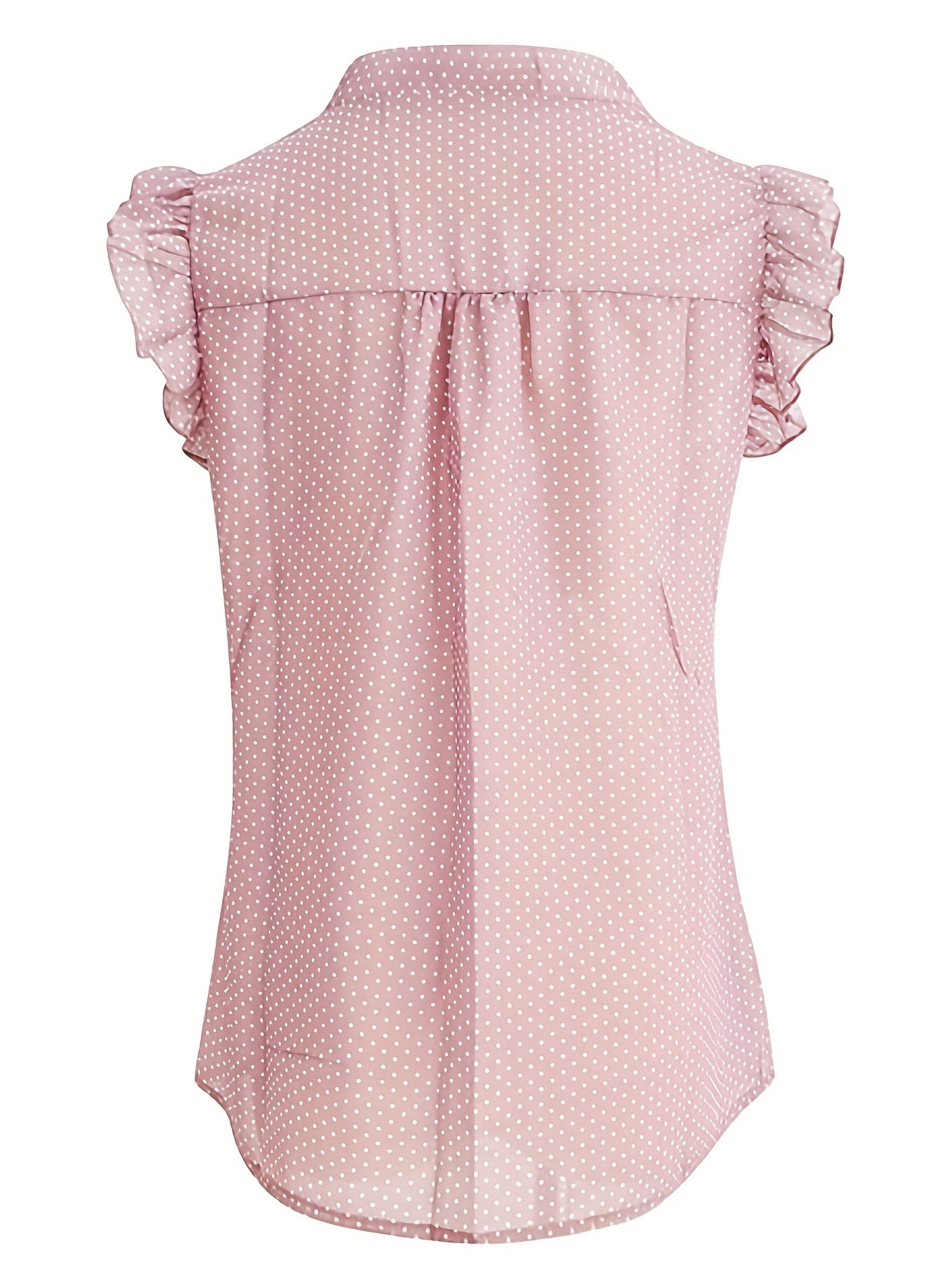 T-tröja med rosett och prickar