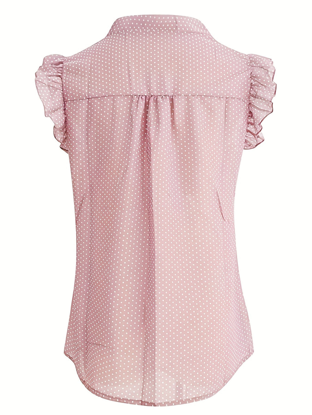 T-tröja med rosett och prickar