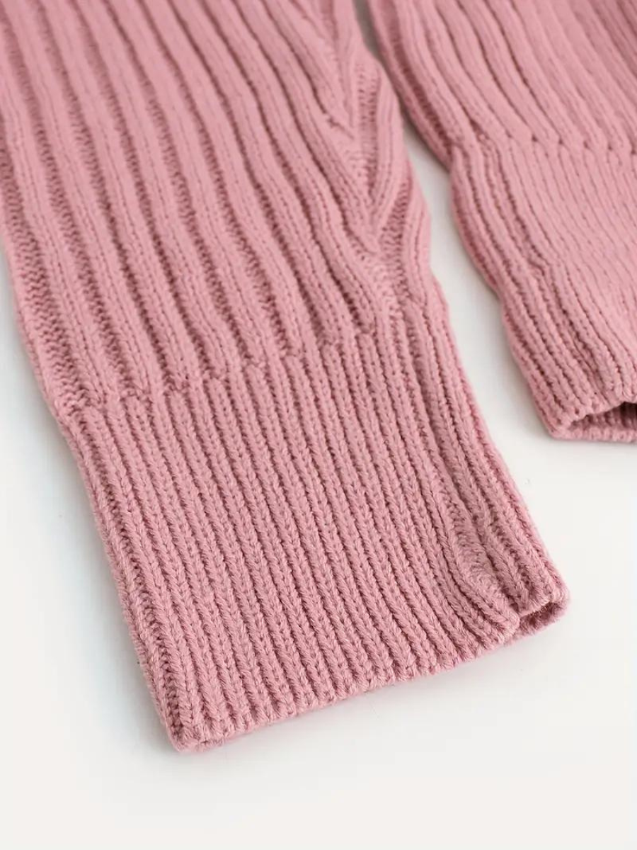 Linnétröja med asymmetrisk halsringning