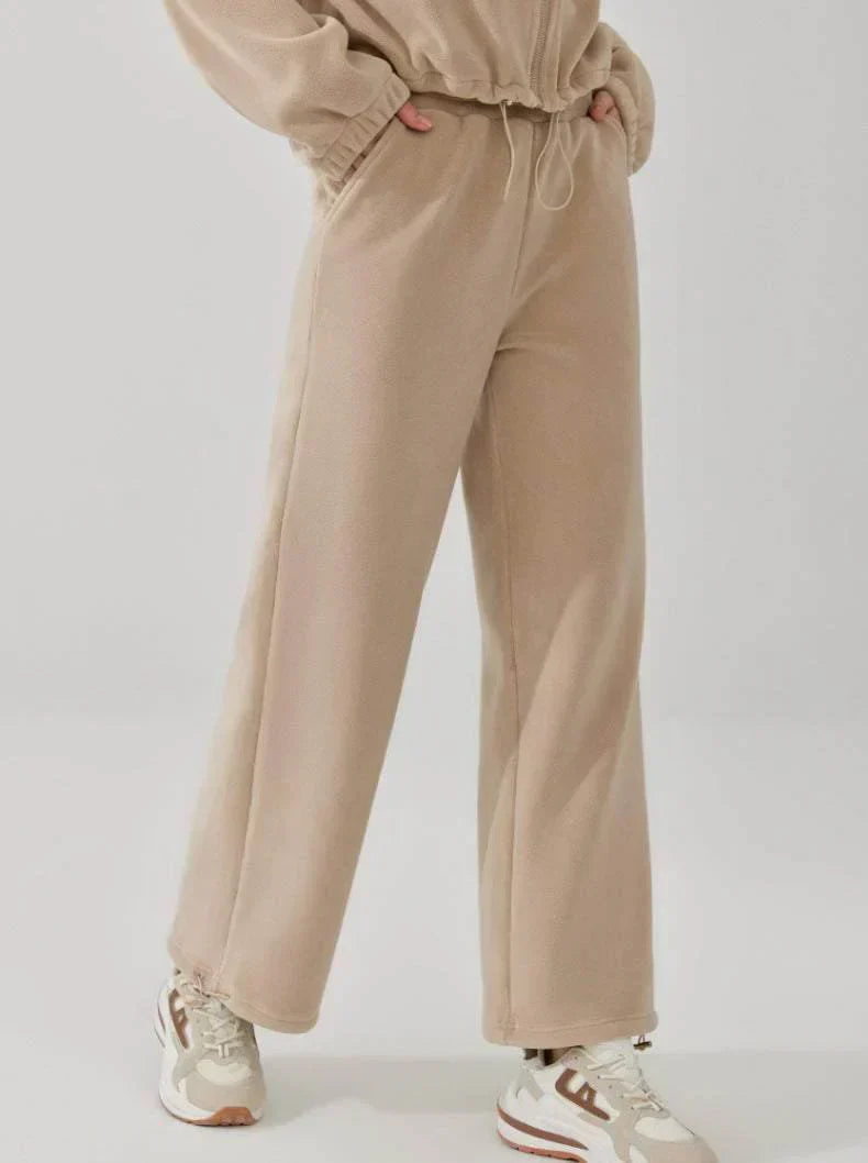 Wide leg lounge pants