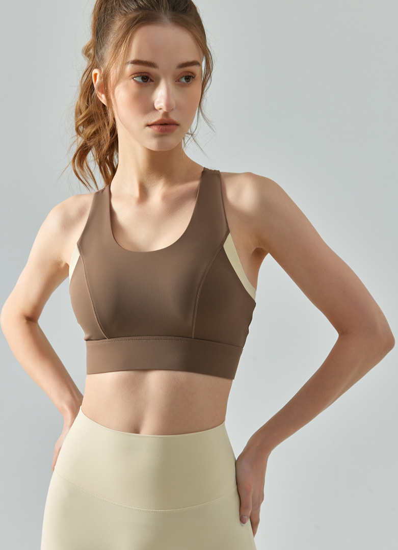 Höghå llfast sport-bh