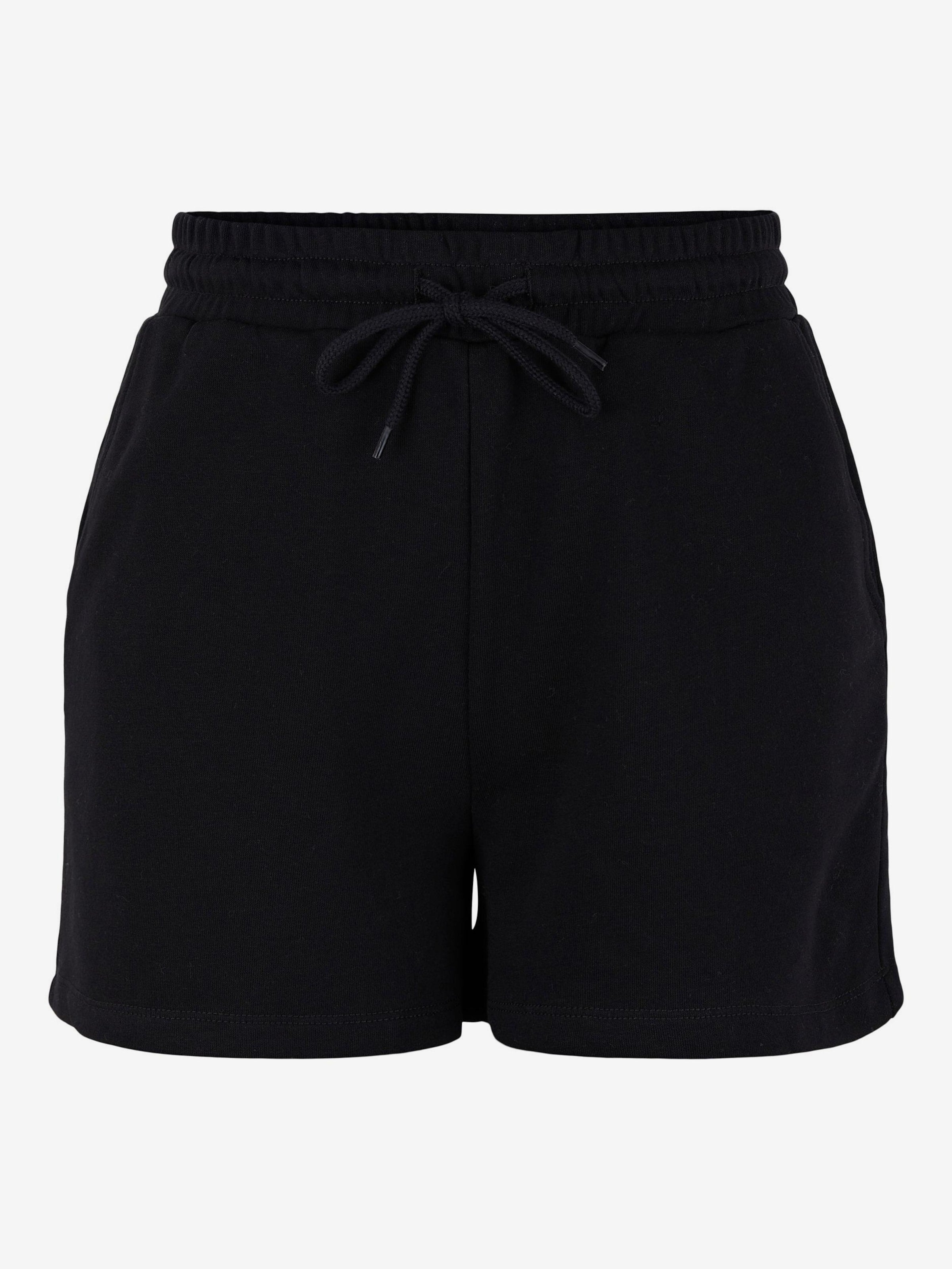 Soft sweat shorts with drawstring