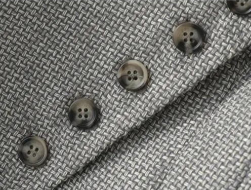 Elegant svartvit mönstrad väst